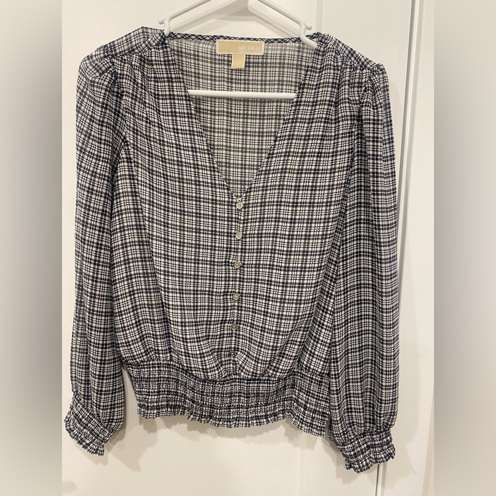 MICHAEL Michael Kors
Women's Long Sleeve Smocked Top
